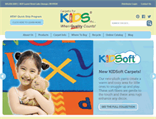 Tablet Screenshot of carpetsforkids.com